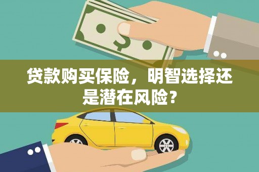 丰原贷款购买保险，明智选择还是潜在风险？
