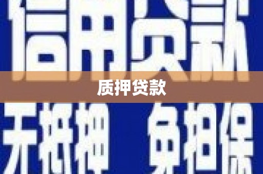 丰原质押贷款