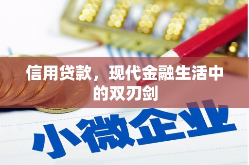 丰原信用贷款，现代金融生活中的双刃剑