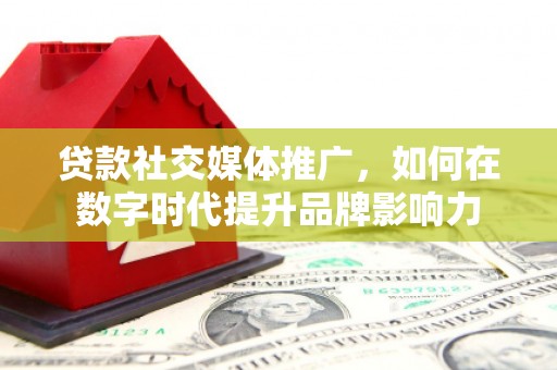 丰原贷款社交媒体推广，如何在数字时代提升品牌影响力