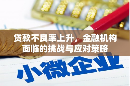丰原贷款不良率上升，金融机构面临的挑战与应对策略