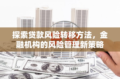 丰原探索贷款风险转移方法，金融机构的风险管理新策略