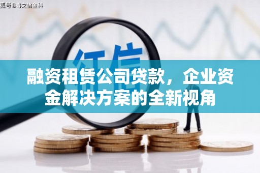 丰原融资租赁公司贷款，企业资金解决方案的全新视角