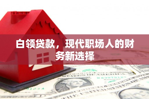 丰原白领贷款，现代职场人的财务新选择