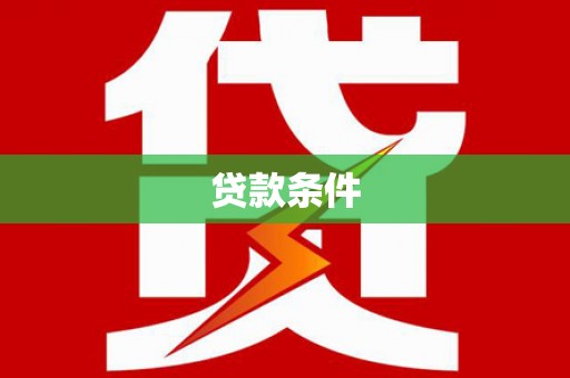 丰原贷款条件