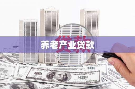 丰原养老产业贷款
