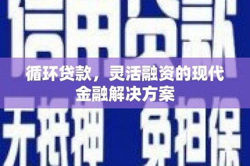 丰原循环贷款，灵活融资的现代金融解决方案