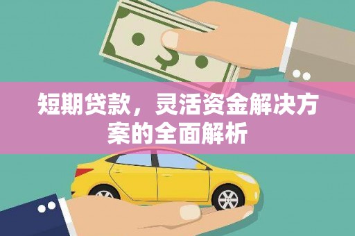 丰原短期贷款，灵活资金解决方案的全面解析