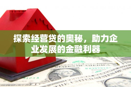 丰原探索经营贷的奥秘，助力企业发展的金融利器
