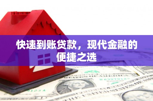 丰原快速到账贷款，现代金融的便捷之选