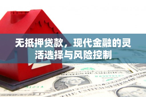 丰原无抵押贷款，现代金融的灵活选择与风险控制
