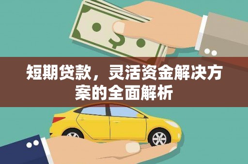 丰原短期贷款，灵活资金解决方案的全面解析