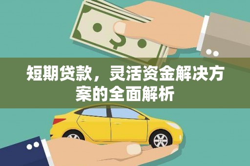 丰原短期贷款，灵活资金解决方案的全面解析