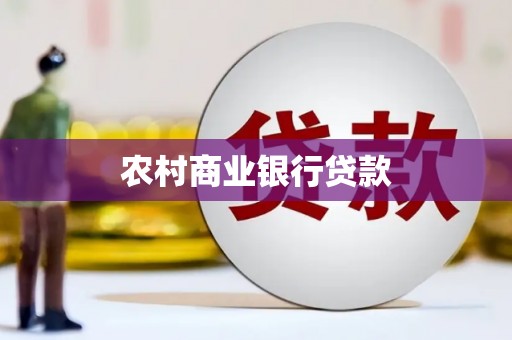 丰原农村商业银行贷款