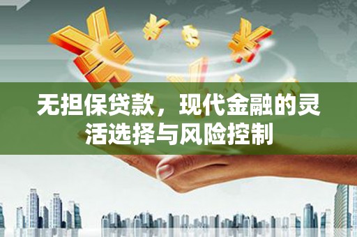 丰原无担保贷款，现代金融的灵活选择与风险控制