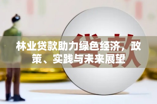 丰原林业贷款助力绿色经济，政策、实践与未来展望