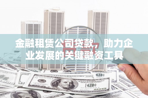 丰原金融租赁公司贷款，助力企业发展的关键融资工具