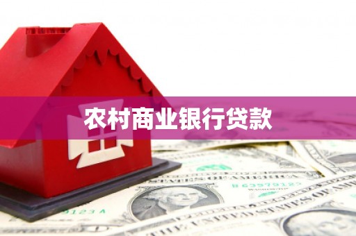 丰原农村商业银行贷款
