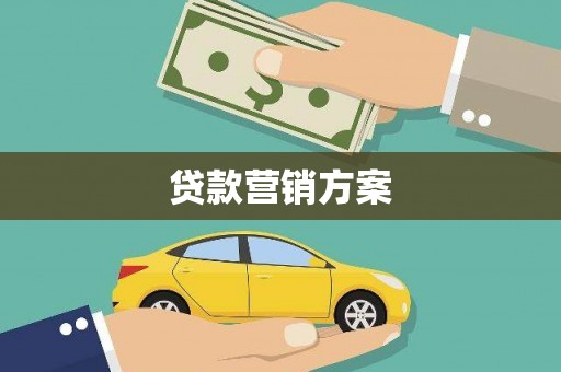丰原贷款营销方案