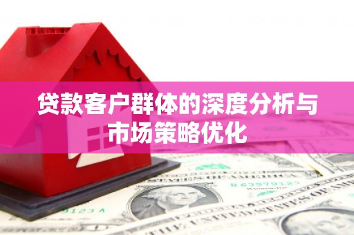 丰原贷款客户群体的深度分析与市场策略优化