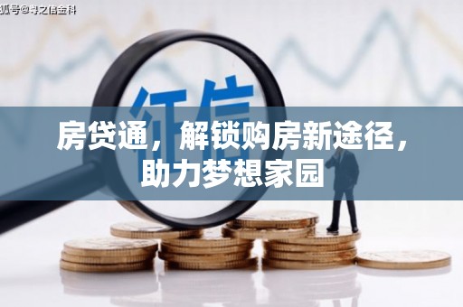 丰原房贷通，解锁购房新途径，助力梦想家园