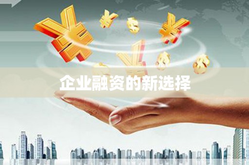 丰原企业融资的新选择