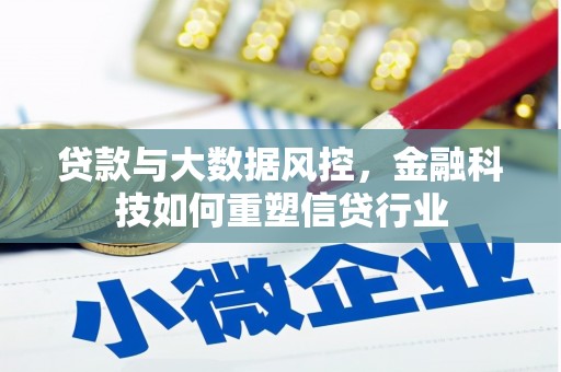 丰原贷款与大数据风控，金融科技如何重塑信贷行业