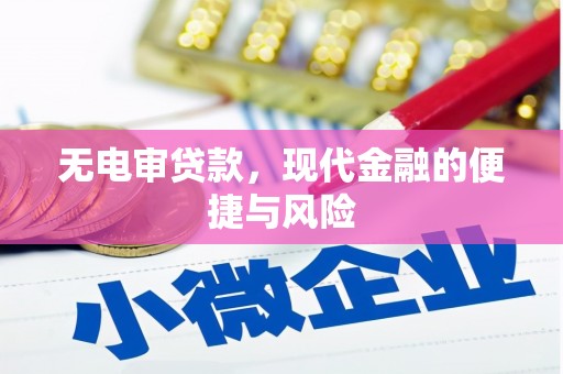 丰原无电审贷款，现代金融的便捷与风险