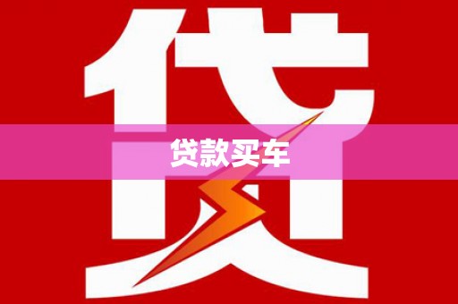 丰原贷款买车
