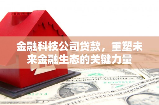 丰原金融科技公司贷款，重塑未来金融生态的关键力量