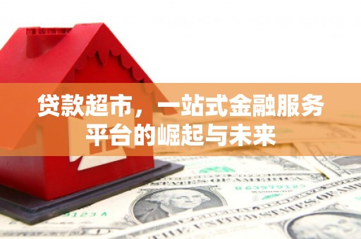 丰原贷款超市，一站式金融服务平台的崛起与未来