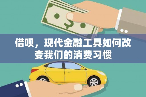 丰原借呗，现代金融工具如何改变我们的消费习惯