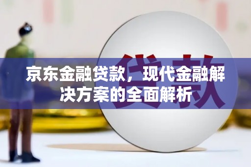丰原京东金融贷款，现代金融解决方案的全面解析
