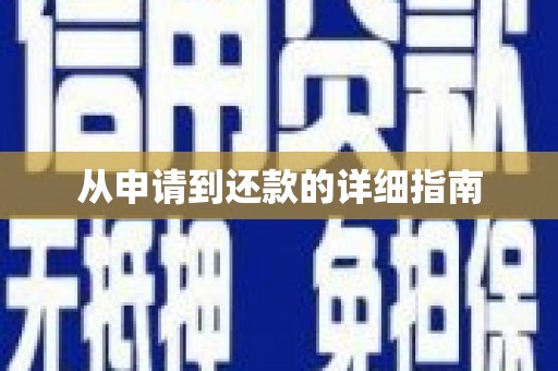 丰原从申请到还款的详细指南