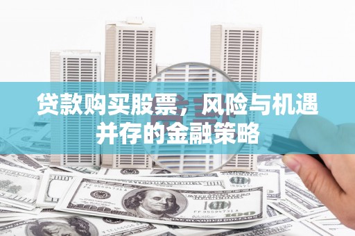 丰原贷款购买股票，风险与机遇并存的金融策略