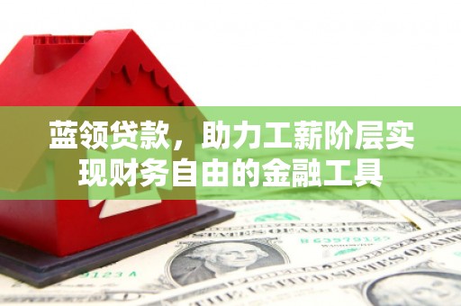 丰原蓝领贷款，助力工薪阶层实现财务自由的金融工具