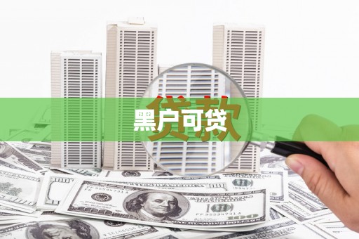 丰原黑户可贷