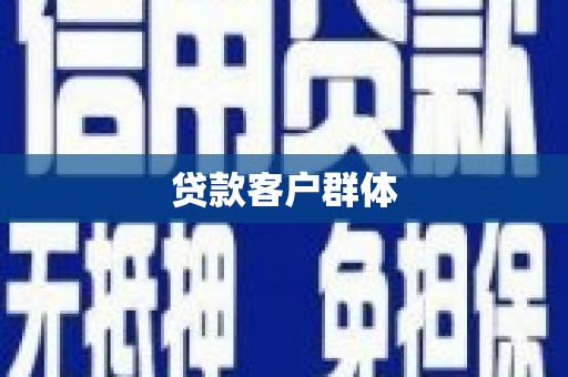 丰原贷款客户群体