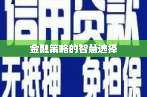 丰原金融策略的智慧选择